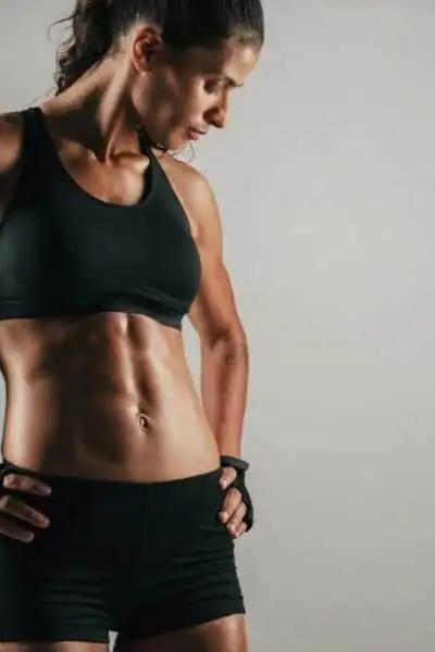 Toning Up at Home: The Ultimate Guide to Bodyweight Exercises 2 Image of woman's toned stomach after bodyweight exercises Leicestershire and non-surgical treatment from Lipo 360