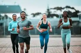 Achieving the Perfect Tone: How Often Should You Exercise for Results? 3 image of man and 3 women doing cardio exercise Leicestershire to help tone and remove fat from the body.